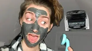 CARBON COCO MAGNETIC CHARCOAL FACE MASK REVIEW + DEMO | IS IT MAGIC?!