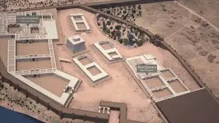 Flyover of the ancient citadel at Nineveh