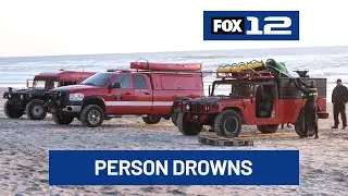 Person dies after being caught by waves, pulled out to sea near Siletz Bay
