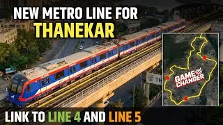 New Metro for Thane | Thane Ring Metro 2025 | Connect to Line 4 and Line 5 | Latest Update snd Route