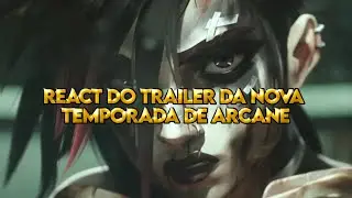 REACT DO TRAILER DE ARCANE | STUDIO CAUDAS NEWS
