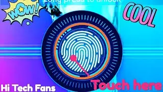 Fingerprint Lock Screen Display On Any Android || Fingerprint Lock Screen Pro || Hi Tech Fans ||