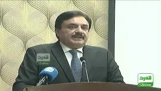Karachi: Deputy Chairman Senate of Pakistan Syedal Khan Nasir addresses the ceremony