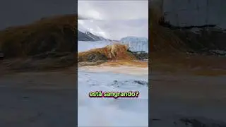 A cachoeira que SANGRA na Ant&aacute;rtida 😱🩸❄️