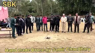 Drone made by Samir Chaudhary | Students of Gorkha model secondary school | New innovation 