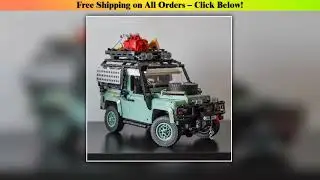 New 2336pcs Home Decoration classic 90 off-road vehicle model building 10317 mechanical assembly