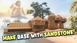 Make Base with Sandstone! | CONAN EXILES