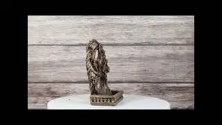 Forest Crann Bethadh Celtic Willow Tree of Life Backflow Incense Cone Burner