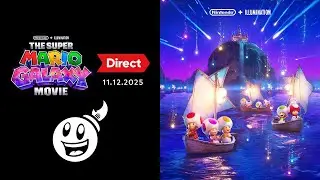 The Super Mario Galaxy Movie Direct 11.12.2025 | Giant Bomb Talks Over