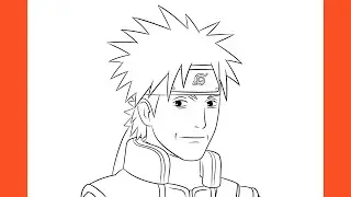 How To Draw Sakumo Hatake (Naruto)