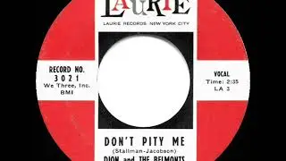 1959 HITS ARCHIVE: Don&rsquo;t Pity Me - Dion & The Belmonts