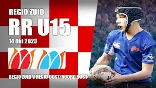 Regio Rugby Zuid U15 V Regio NoordOost-Oost - 14 Okt 2023 | Rugby U15