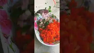 Salata de vinete si ardei copti