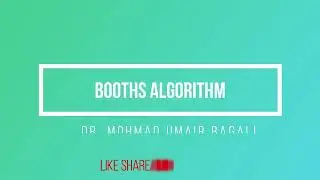 BOOTHS ALGORITHM