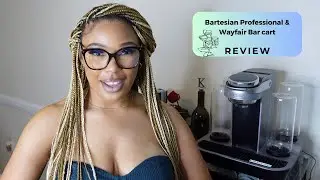 Wayfair Bar Cart | Bartesian Professional | REVIEW