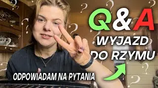 VLOG: ILE WYNIOSŁA NAS PODR&Oacute;Ż DO RZYMU?! 🇮🇹😮💰