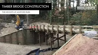 How to Build a 53-Foot Vehicular Bridge Construction | York Bridge Concepts & Roma Ventures