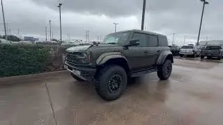 NEW 2024 Ford Bronco Raptor Shelter Green