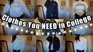 Comfy College Clothing Haul / What College Students ACTUALLY Wear To Class