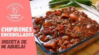 🐙CHIPIRONES ENCEBOLLADOS. Receta f&aacute;cil de chipirones. &iquest;C&oacute;mo hacer chipirones encebollados? [2022]
