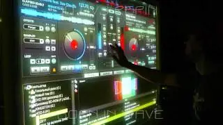 DJ touch controller @ Russia's Largest @ 3D DVJ Repin
