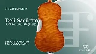 Deli Sacilotto Violin 1998, Tampa FL, USA (FS213)