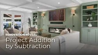 Removing a room, for more space?! | Addition by Subtraction Renovation Project Reveal