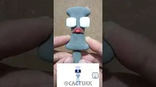 I made Sprunki OC I Alphabet Lore phase 2 #sprunki #incredibox #diyclay #shorts @cactukk