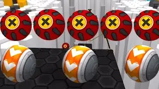 GYRO BALLS Game All Levels NEW UPDATE Gameplay Android, iOS, 1074 GyroSphere Trials