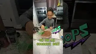 Noah Makes MAGICAL Reindeer Food for Santa's Reindeer #shorts #reindeer #santa #christmas #xmas