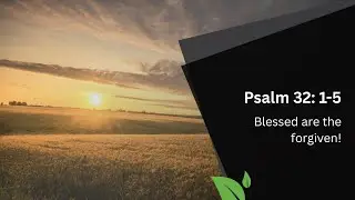 10-26-2025 AM &ldquo;Blessed are the forgiven!&rdquo;
