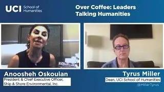 Over Coffee: Leaders Talking Humanities, a chat with Anoosheh Oskouian