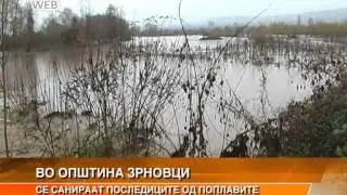 SE SANIRAAT STETITE OD POPLAVITE VO OPSTINA ZRNOVCI