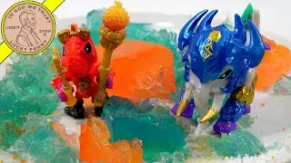 Treasure X Fire Vs Ice Extinct Beast & Treasure Hunters Toy Review