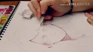 【 透明水彩】久しぶりに描いてみた。