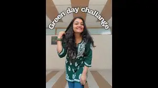 || Living Green for 24 Hours &ndash; Can I Do It? 🌍|| #greenmakeup  #challengevideo #fashion #viralvideo