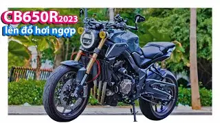 Đánh giá có sao nói vậy Honda CB650R 2023 quá trời đồ chơi.