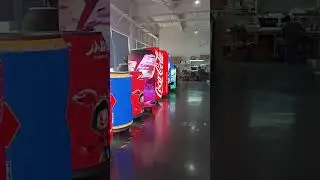 CAN LED SCREEN | S-Shaped Flexible Curved LED Screen | Creative LED Display Panel price | LeemanLED