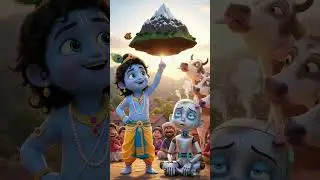 AI vs Krishna: Can Technology Lift the Govardhan Parvat? 😂💪✨