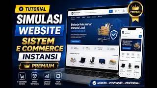 Tutorial Simulasi website Sistem E Commerce Instansi Premium✨