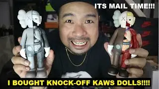 UNBOXING STUFF SENT TO ME AND KNOCK-OFF KAWS DOLLS!!