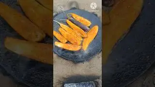Dahi Baingan Recipe // Dahi Brinjal Recipe // Village Cooking #cooking #food #shorts