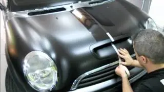 Mini Cooper S Wrapping Oracal Black Matte