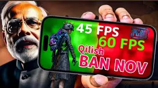 PUBG 45 FPS 60 FPS qilish 100% BAN NOV ✅☠️