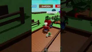 Flex battle in grow a garden. #roblox #growagarden #shorts #flex
