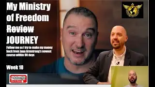 Ministry of Freedom review | Week 10 income report | Jono Armstrong's internet marketing course