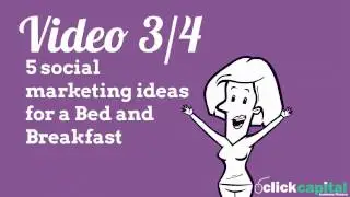 5 social marketing ideas for a Bed and Breakfast