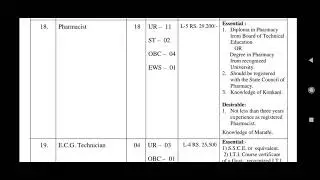 Govt Pharmacist vacancy l Goa Medical College l Staff Nurse vacancy l B.sc nurshing