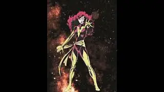 Dark Phoenix marvel comics scene pack 