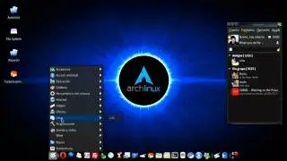 Arch - Linux - Xfce4 + AWN + Cairo-compmgr